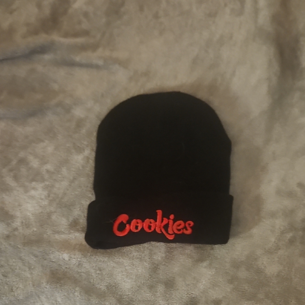 Cookies Black Beanie for Men